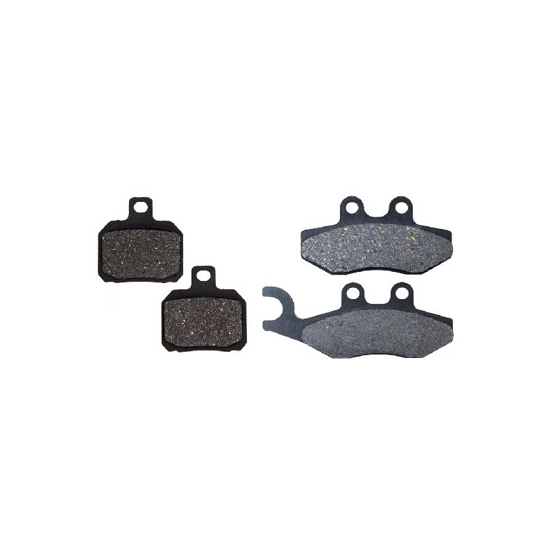 2 Kit plaquettes frein Piaggio X8 200  Avant et Arrière 293-152 - EBC FA702 et FA701 - Raven 103-045