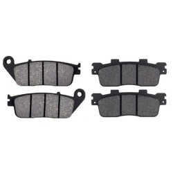 2 Kit plaquettes frein Kymco Downtown 200 i Avant et Arrière 302-022 - EBC FA702 et FA701 - Raven 103-050