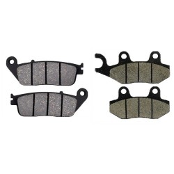 2 Kit plaquettes frein Triumph Bonneville 865 Black Spirit Steve  SE  Avant et Arrière 022-247 - EBC FA702 et FA701 - Raven 103-