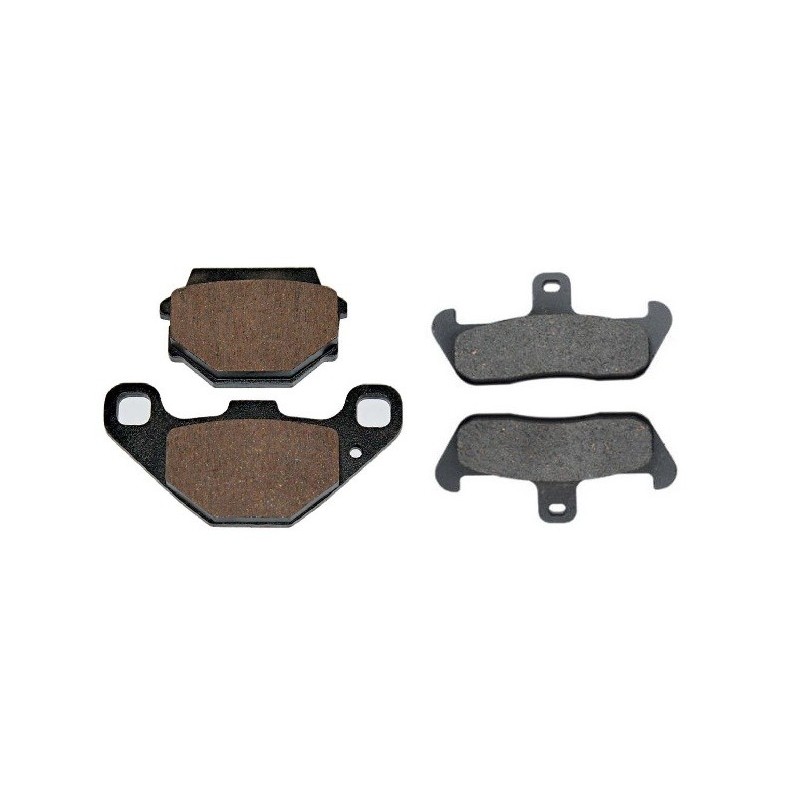 2 Kit plaquettes frein Kram-it MC 250  Avant et Arrière 006-094 - EBC FA134 et FA173 - Raven 103-054