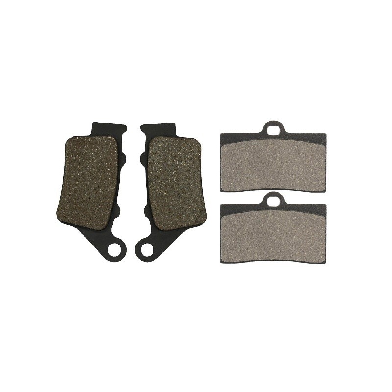2 Kit plaquettes frein Ktm SMC 660  Avant et Arrière 023-064 - EBC FA702 et FA701 - Raven 103-056