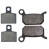 2 Kit plaquettes frein Husqvarna CR 50 Junior Senior Pro Avant et Arrière 173-190 - EBC FA351 et FA325 R - Raven 103-058