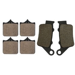 2 Kit plaquettes frein Ktm Duke 690  Avant et Arrière 023-177 - EBC FA702 et FA701 - Raven 103-059