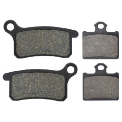 2 Kit plaquettes frein Husqvarna CR 65  Avant et Arrière 297-185 - EBC FA702 et FA701 - Raven 103-061