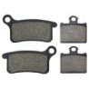 2 Kit plaquettes frein Husqvarna CR 65  Avant et Arrière 297-185 - EBC FA702 et FA701 - Raven 103-061