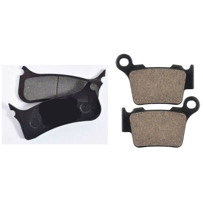 2 Kit plaquettes frein Ktm SMR 450  Avant et Arrière 212-191 - EBC FA702 et FA701 - Raven 103-066