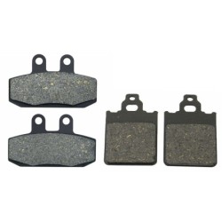 2 Kit plaquettes frein Gilera X1 125  Avant et Arrière 010-096 - EBC FA113 et FA60 - Raven 103-068