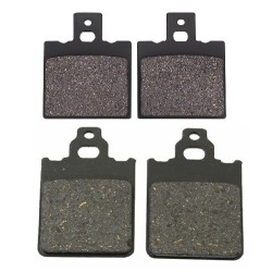 2 Kit plaquettes frein Cagiva Lucky 50 Explorer Avant et Arrière 038-096 - EBC FA702 et FA701 - Raven 103-069