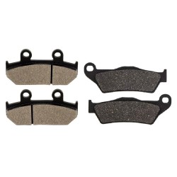 2 Kit plaquettes frein Cagiva Elefant 750 E Avant et Arrière 024-031 - EBC FA702 et FA701 - Raven 103-072