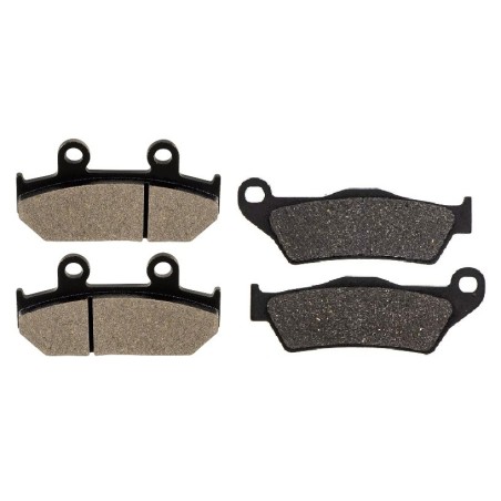 2 Kit plaquettes frein Cagiva Elefant 750 E Avant et Arrière 024-031 - EBC FA702 et FA701 - Raven 103-072