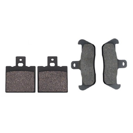 2 Kit plaquettes frein Cagiva N1 125  Avant et Arrière 038-089 - EBC FA702 et FA701 - Raven 103-074