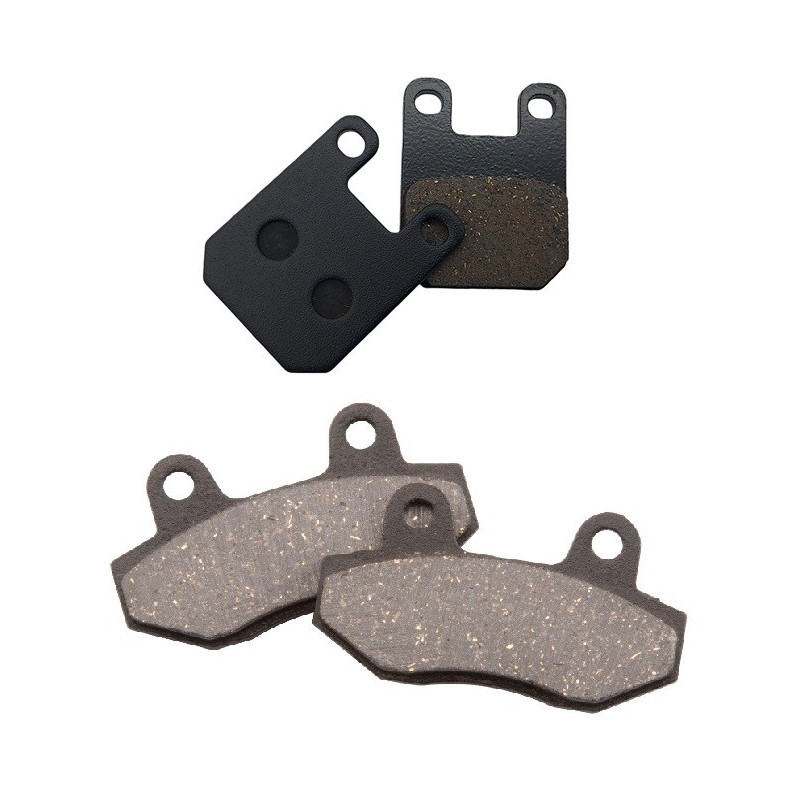 2 Kit plaquettes frein Cagiva Mito 50  Avant et Arrière 011-121 - EBC FA702 et FA701 - Raven 103-076