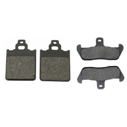 2 Kit plaquettes frein Cagiva N90 125  Avant et Arrière 089-096 - EBC FA702 et FA701 - Raven 103-077