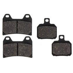 2 Kit plaquettes frein Cagiva Raptor 650  Avant et Arrière 141-152 - EBC FA702 et FA701 - Raven 103-078