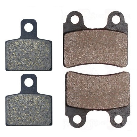 2 Kit plaquettes frein Gas-Gas TXT 125  Avant et Arrière 168-173 - EBC FA702 et FA701 - Raven 103-082