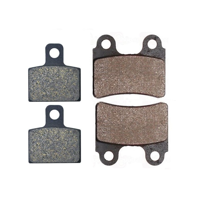 2 Kit plaquettes frein Sherco 1.25 125  Avant et Arrière 168-173 - EBC FA303 et FA351 - Raven 103-082