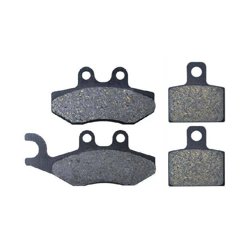 2 Kit plaquettes frein Gas-Gas Pampera 125  Avant et Arrière 122-143 - EBC FA702 et FA701 - Raven 103-086