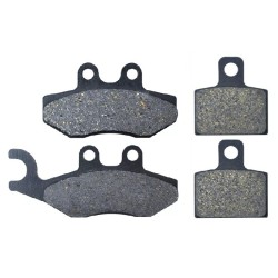 2 Kit plaquettes frein Gas-Gas Pampera 250  Avant et Arrière 122-143 - EBC FA702 et FA701 - Raven 103-086