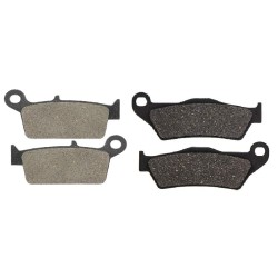 2 Kit plaquettes frein Gas-Gas Pampera 400  Avant et Arrière 003-031 - EBC FA702 et FA701 - Raven 103-087