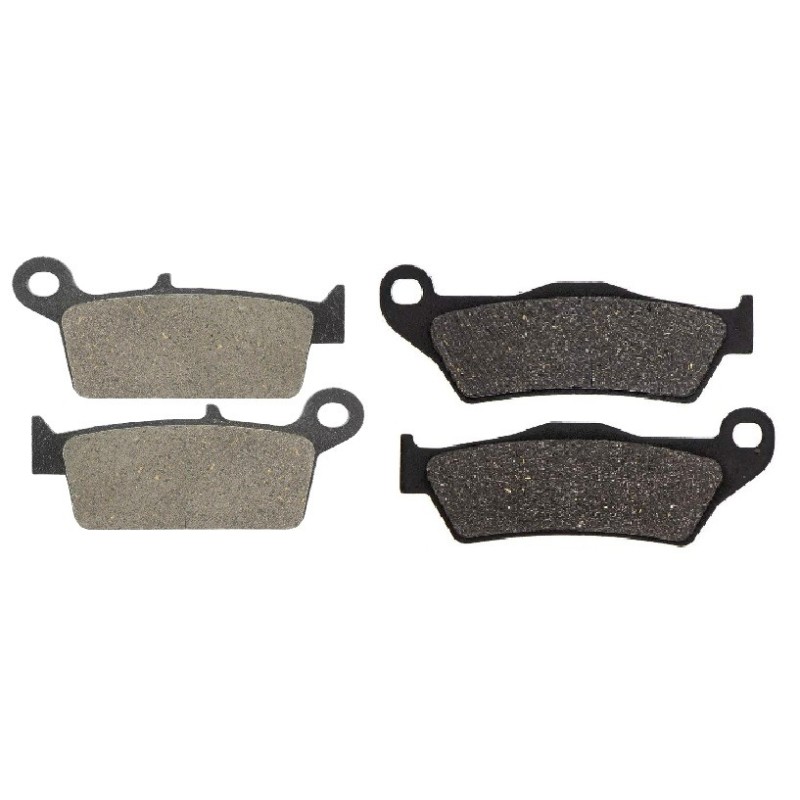 2 Kit plaquettes frein Gas-Gas Pampera 400  Avant et Arrière 003-031 - EBC FA702 et FA701 - Raven 103-087