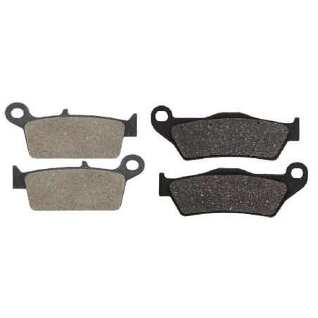2 Kit plaquettes frein Gas-Gas Pampera 400  Avant et Arrière 003-031 - EBC FA702 et FA701 - Raven 103-087