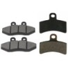 2 Kit plaquettes frein Gas-Gas SM 50  Avant et Arrière 095-143 - EBC FA702 et FA701 - Raven 103-089