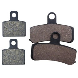 2 Kit plaquettes frein Gas-Gas TX 125 Randone Avant et Arrière 173-308 - EBC FA702 et FA701 - Raven 103-090