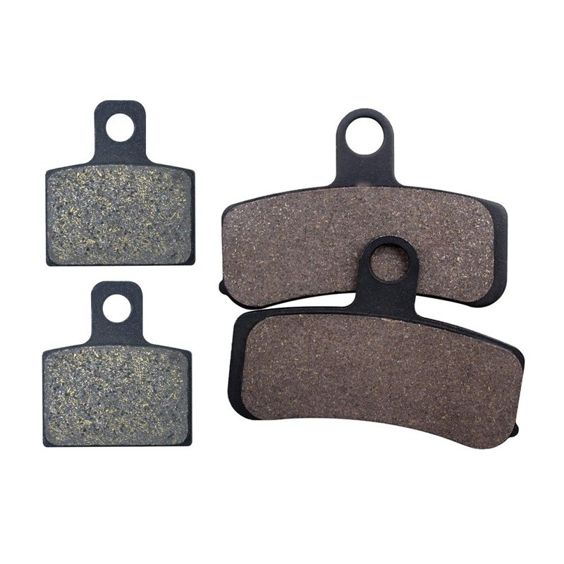 2 Kit plaquettes frein Gas-Gas TX 125 Randone Avant et Arrière 173-308 - EBC FA702 et FA701 - Raven 103-090