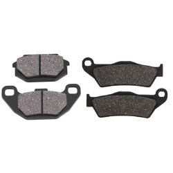 2 Kit plaquettes frein Kymco Super-9 125  Avant et Arrière 003-183 - EBC FA702 et FA701 - Raven 103-093
