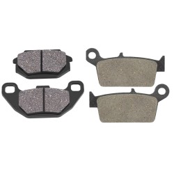 2 Kit plaquettes frein Kymco Agility 125 City city+ Avant et Arrière 005-183 - EBC FA702 et FA701 - Raven 103-094