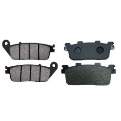 2 Kit plaquettes frein Kymco K-XCT 125 i Avant et Arrière 022-355 - EBC FA702 et FA701 - Raven 103-097