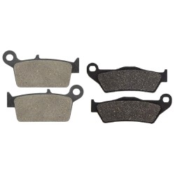 2 Kit plaquettes frein Kymco Sniper 50  Avant et Arrière 071-131 - EBC FA702 et FA701 - Raven 103-098