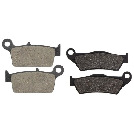 2 Kit plaquettes frein Kymco Sniper 50  Avant et Arrière 071-131 - EBC FA702 et FA701 - Raven 103-098