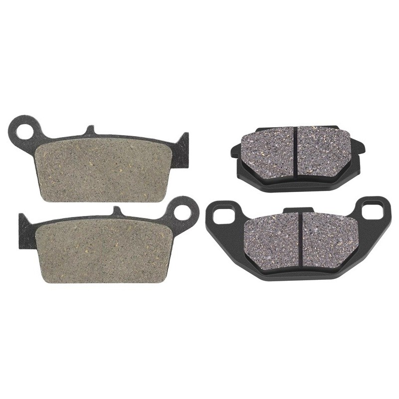 2 Kit plaquettes frein Kymco Super-9 250  Avant et Arrière 071-183 - EBC FA702 et FA701 - Raven 103-099