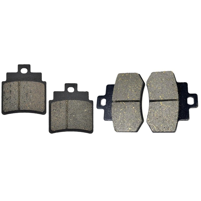 2 Kit plaquettes frein Kymco Grand Dink 250  Avant et Arrière 140-192 - EBC FA702 et FA701 - Raven 103-101