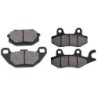 2 Kit plaquettes frein Kymco Super-9 50 LC Avant et Arrière 183-332 - EBC FA702 et FA701 - Raven 103-102