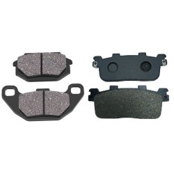 2 Kit plaquettes frein Kymco People 200 S i DD Gti Avant et Arrière 183-355 - EBC FA702 et FA701 - Raven 103-103