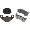 2 Kit plaquettes frein Peugeot Django 125 toute versions Avant et Arrière 005-299 - EBC FA702 et FA701 - Raven 103-106