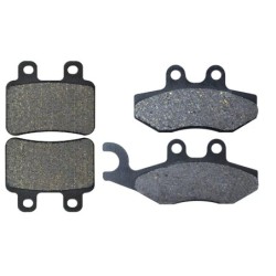 2 Kit plaquettes frein Peugeot Geopolis 400 Urban Avant et Arrière 122-211 - EBC FA702 et FA701 - Raven 103-112