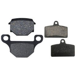2 Kit plaquettes frein Aprilia RS4 125  Avant et Arrière 233-289 - EBC FA399 et FA93 - Raven 103-117
