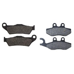 2 Kit plaquettes frein Piaggio Beverly 400 ie Avant et Arrière 031-293 - EBC FA702 et FA701 - Raven 103-119