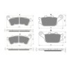 2 Kit plaquettes frein Honda XRE 300 Avec ABS Avant et Arrière 359-021 - EBC FA640 et FA174 - Raven 103-156