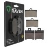 2 Kit plaquettes frein Benelli 666 125 Born in Hell Avant et Arrière 064-098 - EBC FA95 et FA193 - Raven 103-186
