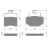 2 Kit plaquettes frein Benelli Adiva 125  Avant et Arrière 098-186 - EBC FA193 et FA321 - Raven 103-206