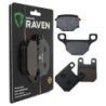 2 Kit plaquettes frein Sherco 0.5 50 SE SM Avant et Arrière 289-121 - EBC FA93 et FA115 - Raven 103-216