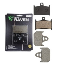2 Kit plaquettes frein Yamaha TZ 250  Avant et Arrière Nc -  - Raven 103-262