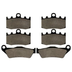2 Kit plaquettes frein Bmw HP2 1200 Megamoto  Av G, Av D et Ar 292-196X2 -  - Raven 104-002