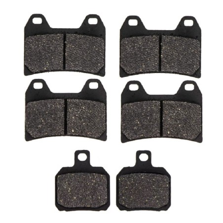 2 Kit plaquettes frein Ducati Monster 1078 diesel EVO anniver Av G, Av D et Ar 152-141X2 -  - Raven 104-003