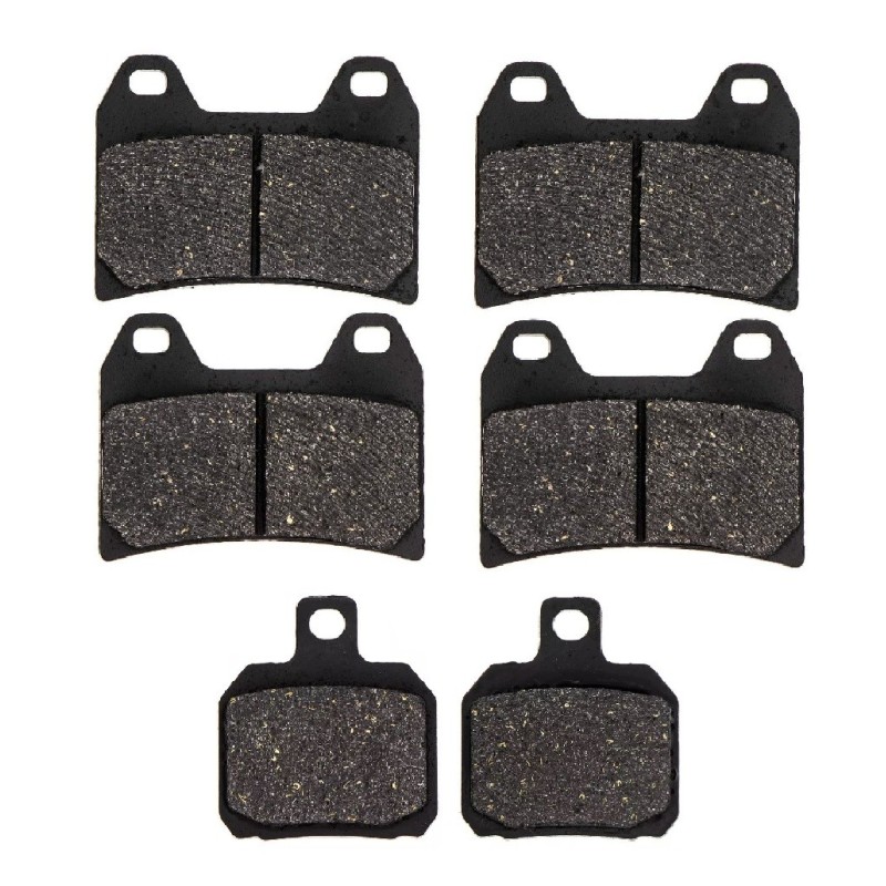 2 Kit plaquettes frein Ducati Supersport 1000 DS SS Av G, Av D et Ar 152-141X2 -  - Raven 104-003