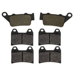 2 Kit plaquettes frein Aprilia Dorsoduro 750  Av G, Av D et Ar 023-141X2 -  - Raven 104-006
